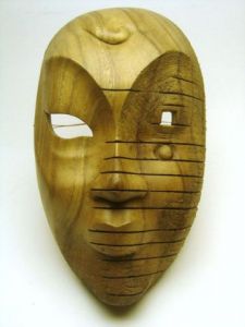 Voir le détail de cette oeuvre: Masque semi abstrait